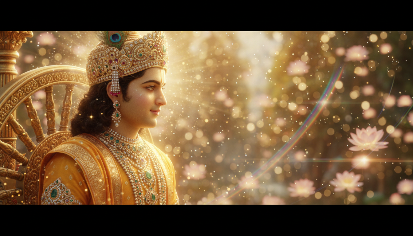 Download 8K Divine Art: The Eternal Charioteer of Infinite Grace