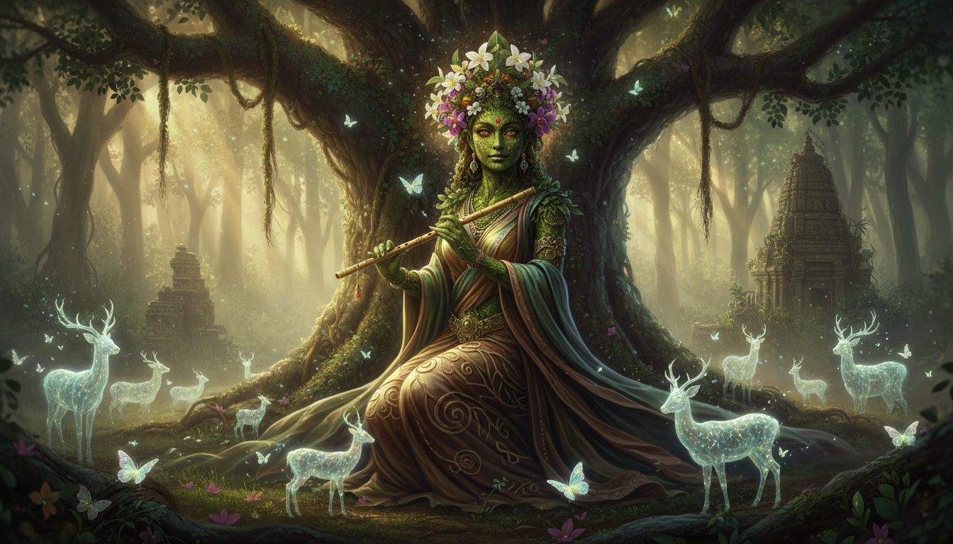 Download 8K Divine Art: The Verdant Whisper of the Primeval Woods
