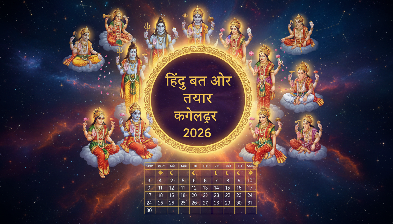 हिंदू व्रत और त्योहार कैलेंडर 2026: आगामी शुभ मुहूर्त