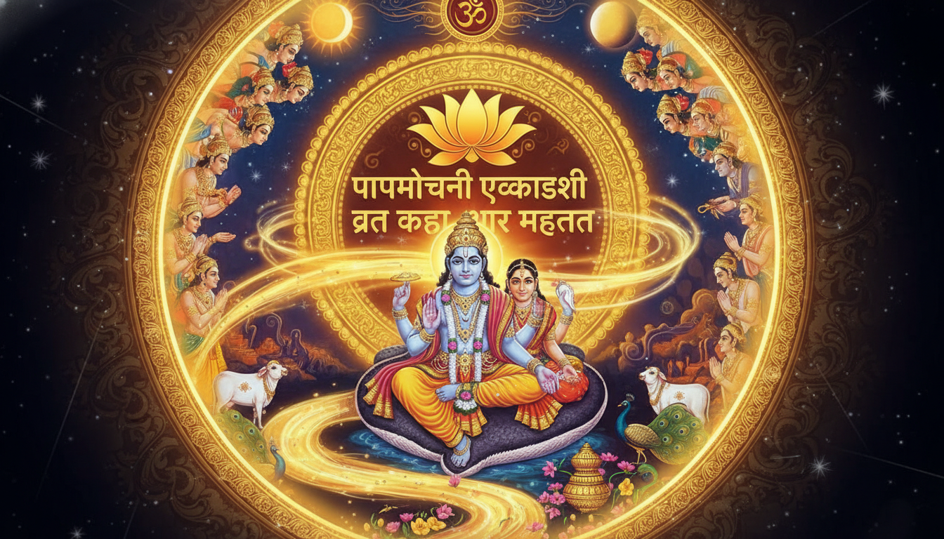 Divine Symbolism - 🕉️ पापमोचनी एकादशी व्रत कथा और महत्व 2026