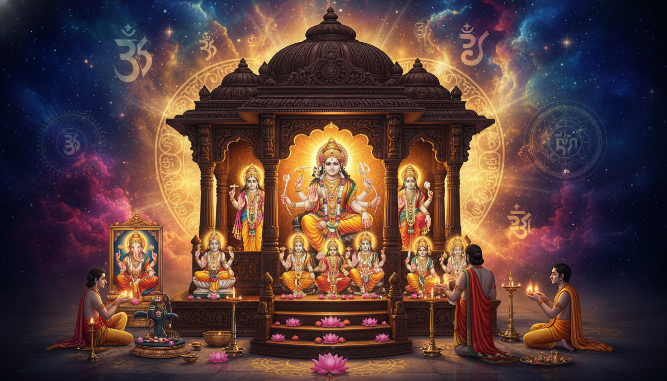 घर के मंदिर के वास्तु नियम: मूर्ति स्थापना की सही विधि