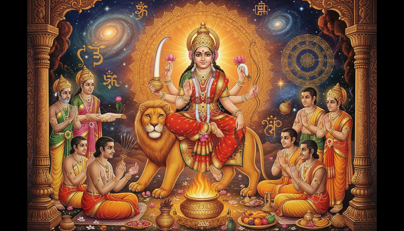 माँ कुष्मांडा पूजा विधि और महत्व 2026: सुख-समृद्धि का मार्ग