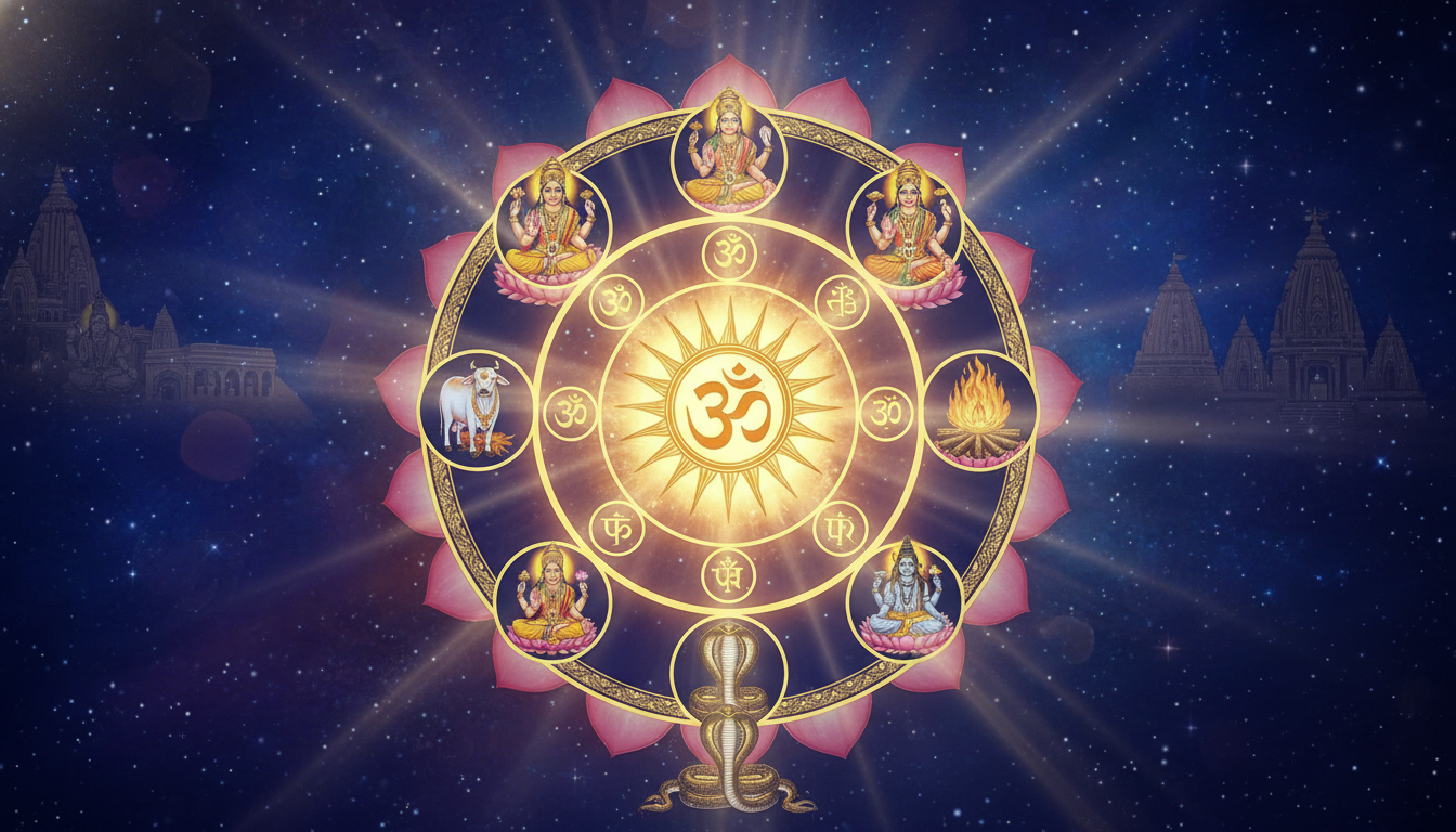 Divine Symbolism - 🕉️ गायत्री मंत्र जाप के गुप्त आध्यात्मिक और चमत्कारी लाभ