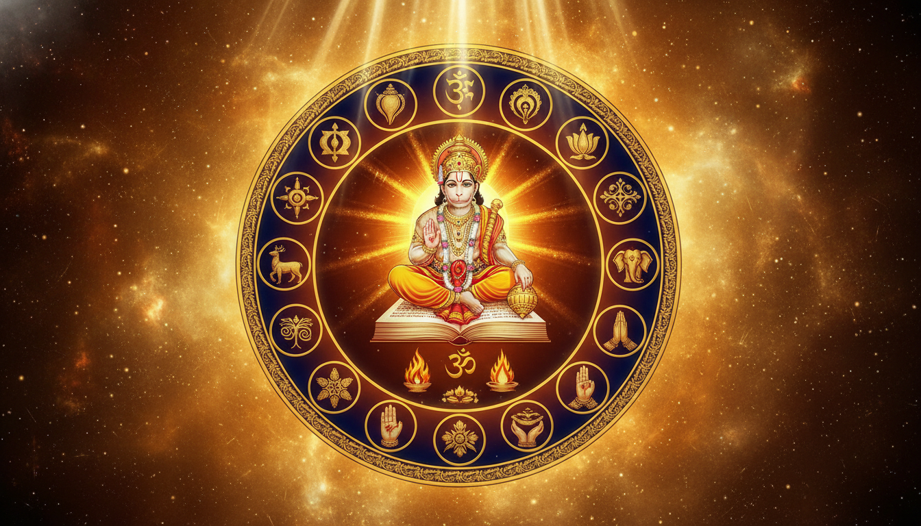 Divine Symbolism - 🕉️ हनुमान चालीसा पढ़ने का सही विधान और गुप्त नियम