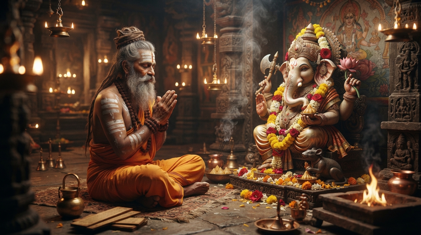 Divine worship - दिव्य गणेश पूजा, गणेश पूजा की गलतियाँ की पावन छवि - Bhakti Amrit Sanatan