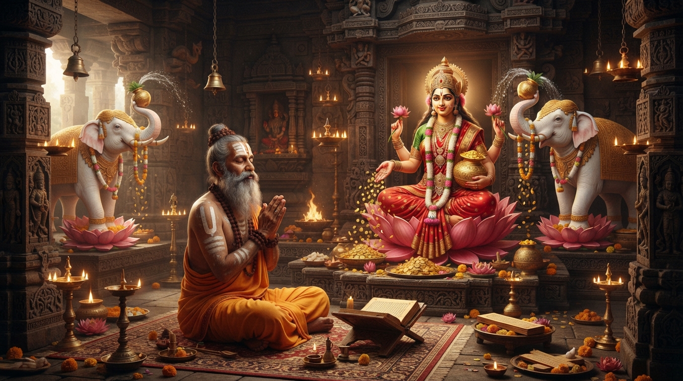 Divine Insight - धन प्राप्ति के महालक्ष्मी मंत्र: गुप्त तांत्रिक साधना